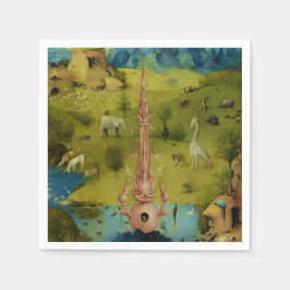 Guardanapo De Papel Garden of Eden - Hieronymus Bosch