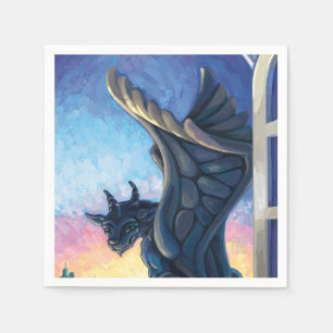 Guardanapo De Papel Gargoyle Guardian