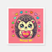 Garota de Aniversário Personalizável do Portão