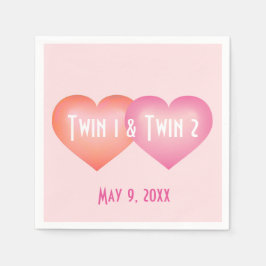 Guardanapo De Papel Garota gêmea