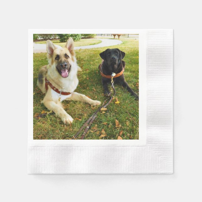 Guardanapo De Papel Garotas trabalhadoras (Frente)