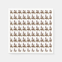 Guardanapo De Papel Garrafa de vidro Vidro tinto Vinho Provando Vinha