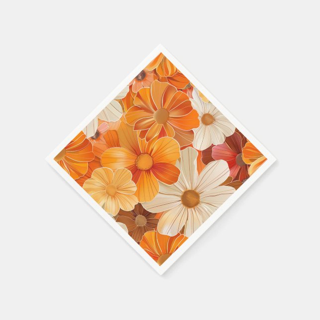 Guardanapo De Papel Gartenparty Retro 1970er Stil (Canto)