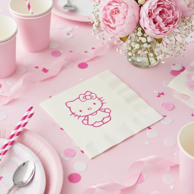 Guardanapo De Papel Gatinha (Criador carregado)