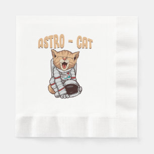 Guardanapo De Papel Gato Astro