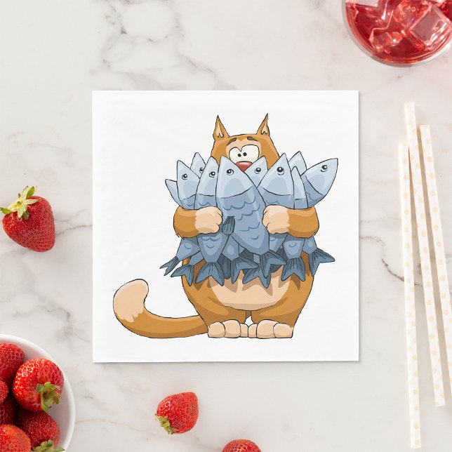 Guardanapo De Papel Gato de Captura (Criador carregado)