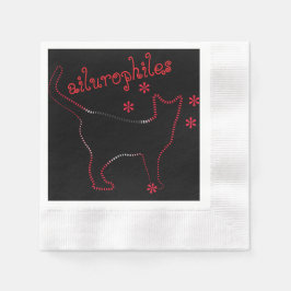 Guardanapo De Papel gato de linhagem giro, gato demais Papel Napkin