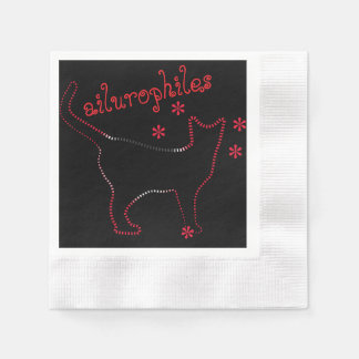 Guardanapo De Papel gato de linhagem giro, gato demais Papel Napkin