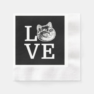 Guardanapo De Papel Gato do amor de Philly