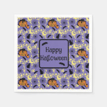 Gatos, Morcegos e Estrelas de Halloween