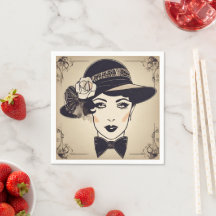 Gatsby Glamor Paper Napkin