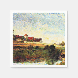 Guardanapo De Papel Gauguin - A Fazenda em Grue,