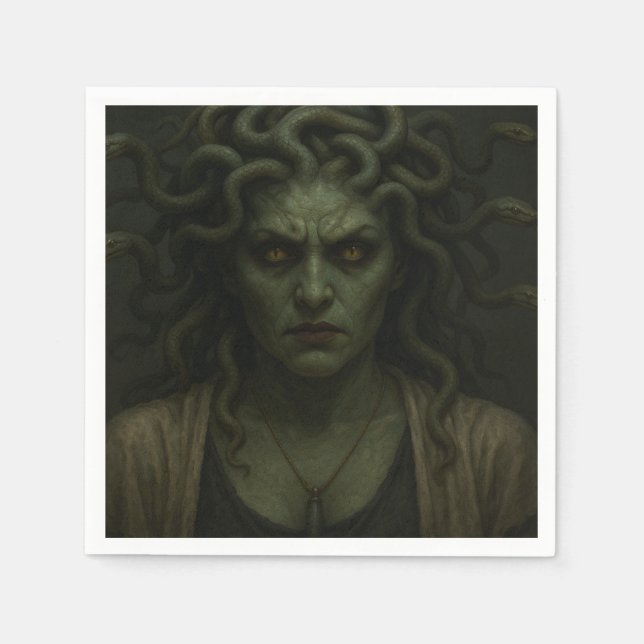 Guardanapo De Papel Gaze de Medusa (Frente)