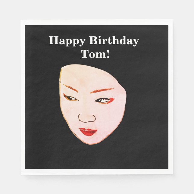 Guardanapo De Papel Geisha (Frente)