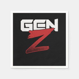 Guardanapo De Papel Gen Z Millenials Generation Z Boomers Gift