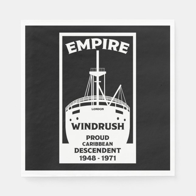 Guardanapo De Papel Generation Windrush T-Shirt (Frente)