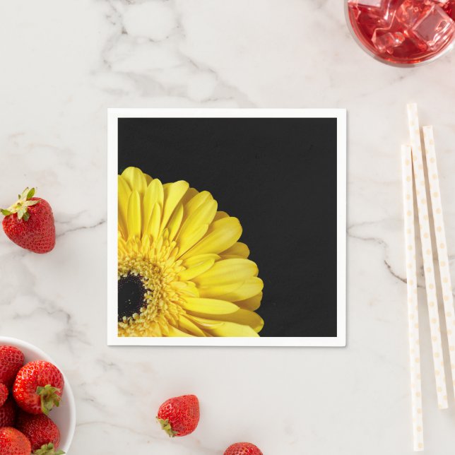 Guardanapo De Papel Gerbera Flower Paper Napkins (Insitu)