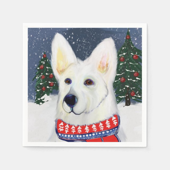 Guardanapo De Papel German shepherd (Frente)