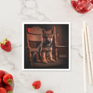 Guardanapo De Papel German shepherd