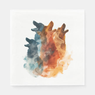 Guardanapo De Papel German shepherd na Harmonia Fantasia