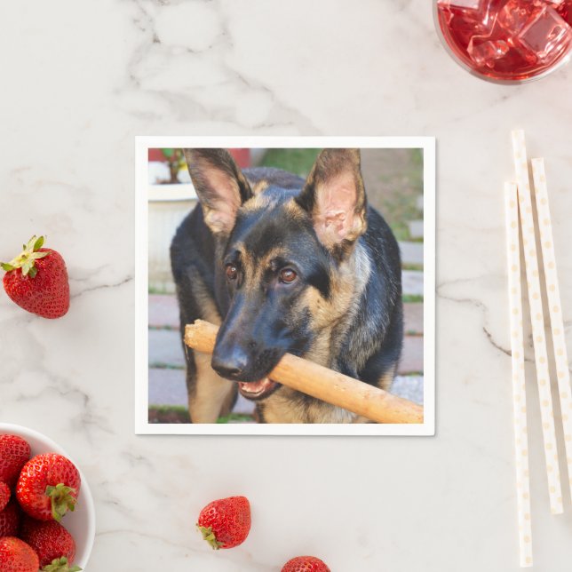 Guardanapo De Papel German shepherd por Shirley Taylor (Insitu)