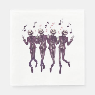 Guardanapo De Papel Ghost Barbershop Quartet