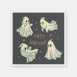 Guardanapo De Papel Ghost Halloween Happy Halloween