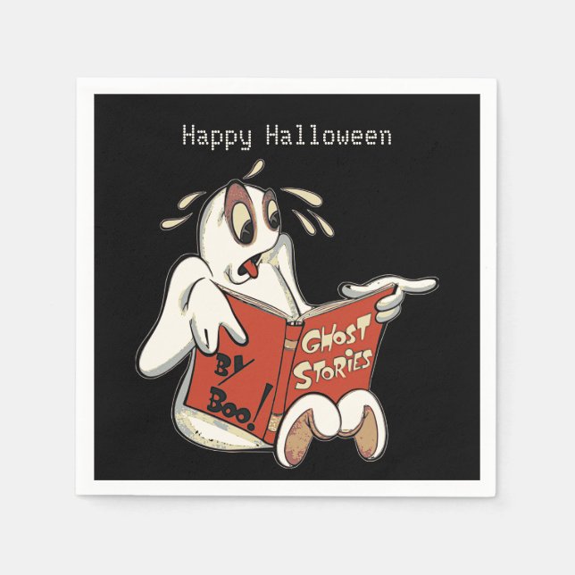 Guardanapo De Papel Ghost Stories Halloween Napkins (Frente)