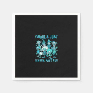 Guardanapo De Papel Ghouls Só Quer Se Divertir - Gráfico Design assust