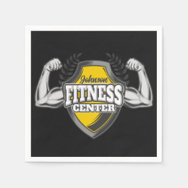 Guardanapo De Papel Ginásio de Malhação Muscular