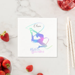 Guardanapo De Papel Ginástica Rítmica Napkins com Fita - Partido