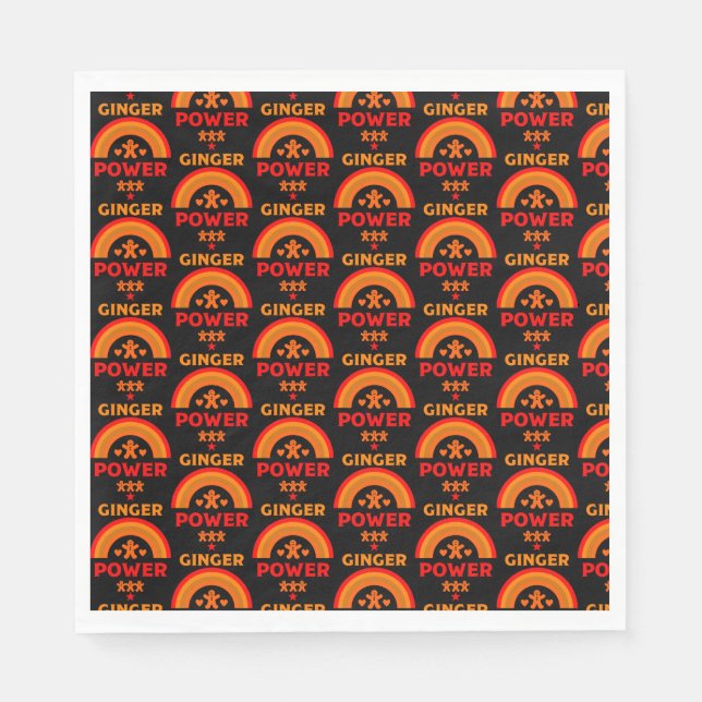 Guardanapo De Papel Ginger Hair Pride (Frente)