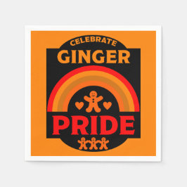Guardanapo De Papel Ginger Haired Pride
