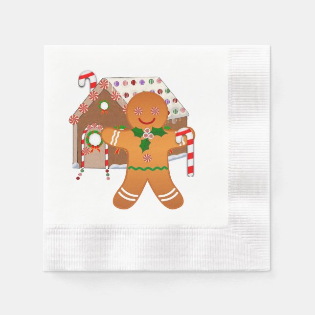 Guardanapo De Papel Ginger Wars (Frente)