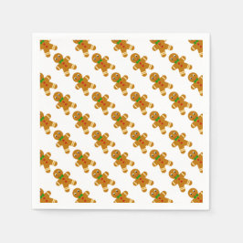 Guardanapo De Papel Gingerbird Man