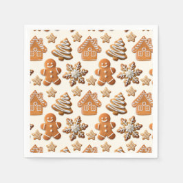 Guardanapo De Papel Gingerbread