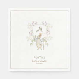 Guardanapo De Papel Gingham Verde Gênero Peter o Chá de fraldas do Coe