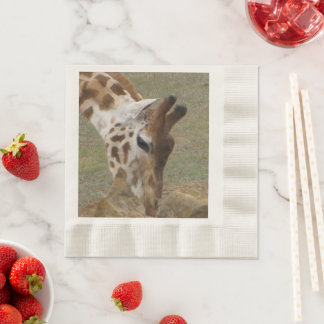 Guardanapo De Papel Giraffe Napkin Decore