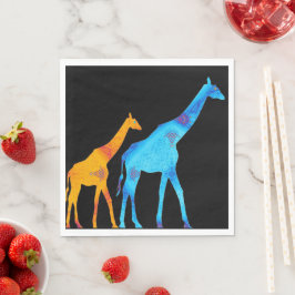 Guardanapo De Papel Giraffe Paper Napkin