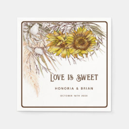 Guardanapo De Papel Girassol de mostarda russa