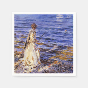 Guardanapo De Papel Girl Fisheries (por John Singer Sargent)