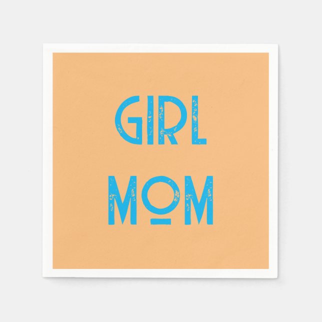 Guardanapo De Papel GIRL MOM Paper Napkin (Frente)