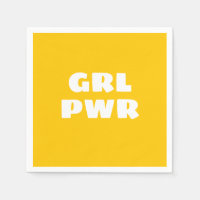 Girl Power Napkins