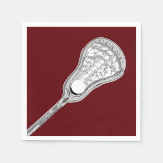 Guardanapo De Papel Girls Lacrosse Party (Frente)