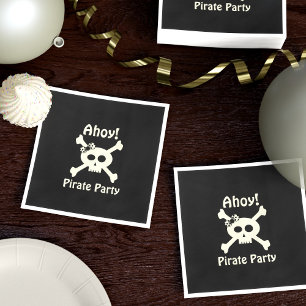 Guardanapo De Papel Girls Pirate Party Paper Napkins