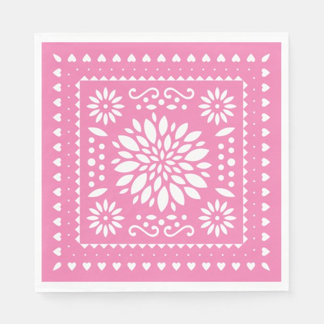 Guardanapo De Papel Girly Fiesta Party Napkins (Frente)