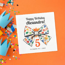 Girly Modern Orange Colorous Nome Watercolor Arco