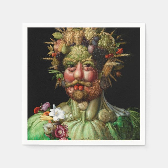 Guardanapo De Papel Giuseppe Arcimboldo - Vertumnus (Frente)