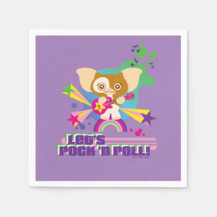 Guardanapo De Papel Gizmo Vamos Rock 'n Roll