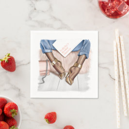 Guardanapo De Papel Glam Chic Fashion